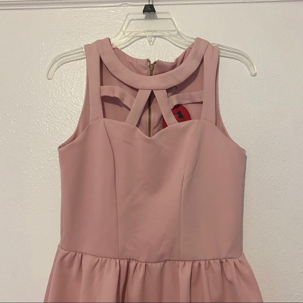 Blush Cocktail Dress